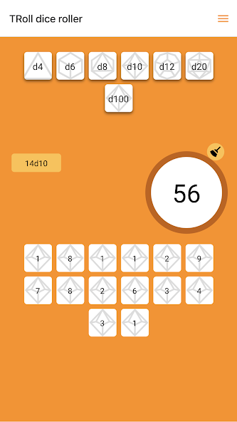 Troll Dice Roller Screenshot 1